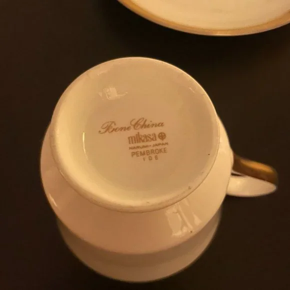 5 Mikasa Narui “Pembroke” Bone Chine made in Japan - Picture 7 of 7